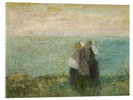 Acrylic print Women by the sea - Jan Toorop