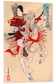 Acrylic print The female warrior Hangaku - Yoshitoshi Taiso