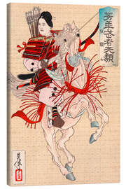 Tableau sur toile The female warrior Hangaku - Yoshitoshi Taiso