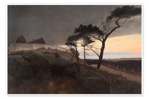 Poster After Sunset, 1899
