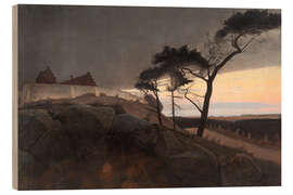 Holzbild Nach Sonnenuntergang, 1899