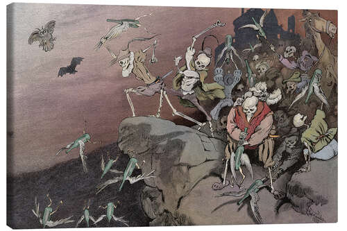 Canvas print Satan's Army, Fliegende Blätter
