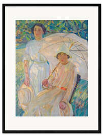 Framed art print White Sunshade No. 2, 1912 - Helen Galloway McNicoll