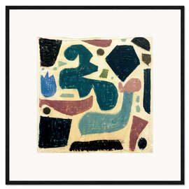 Stampa artistica con cornice Gentian Still Life, 1938