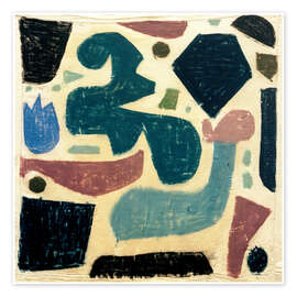 Veggbilde Gentian Still Life, 1938 - Paul Klee