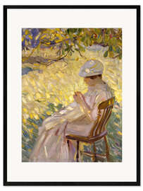 Framed art print Beneath the Trees - Helen Galloway McNicoll