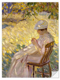 Wandsticker Unter den Bäumen