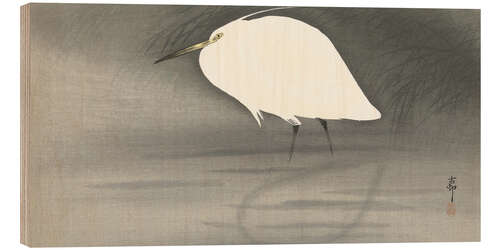 Tableau en bois Heron