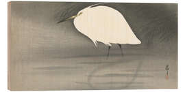 Tableau en bois Heron - Ohara Koson