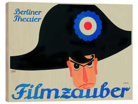 Holzbild Berliner Theater, Filmzauber