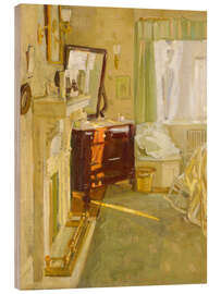 Holzbild Interieur, 1910