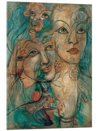 Acrylglasbild Lydia - Transparence, 1929 - Francis Picabia