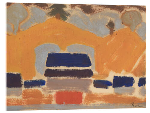 Cuadro de metacrilato Landscape with Houses, 1930
