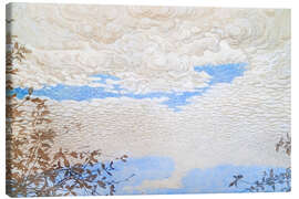Lienzo Cloud - Bror Lindh, 1906
