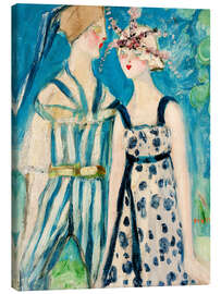 Lærredsbillede Tamara Karsavina and Vaslav Nijinsky, 1910 - Jacqueline Marval