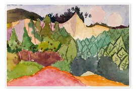 Poster In the Quarry, 1913 - Paul Klee