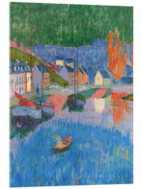 Acrylic print Seaport, 1890 - Armand Seguin