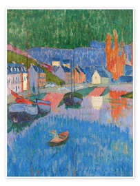 Veggbilde Seaport, 1890 - Armand Seguin