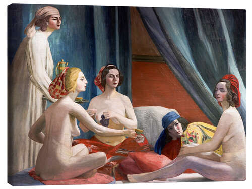 Canvas print The Odalisques, 1903