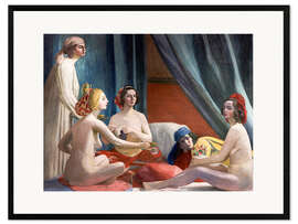 Gerahmter Kunstdruck Die Odalisken, 1903
