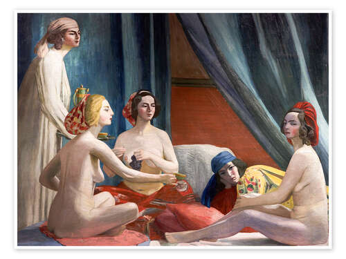 Poster The Odalisques, 1903