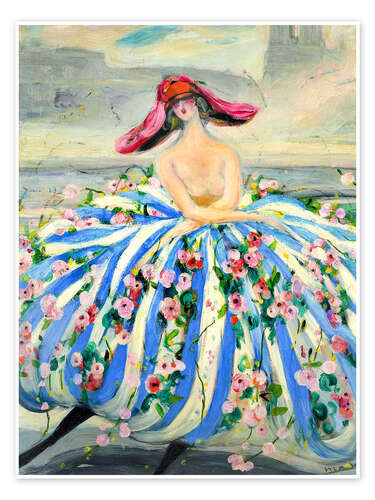 Plakat La Danseuse de Notre-Dame, 1921