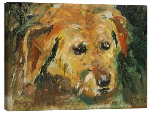 Leinwandbild Hundegesicht, 1927