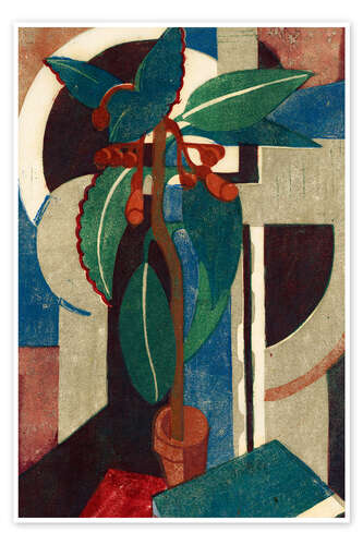 Poster The pot plant, 1933