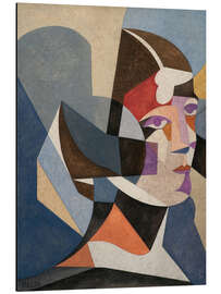 Magnettafel Porträt von Frau Colombo