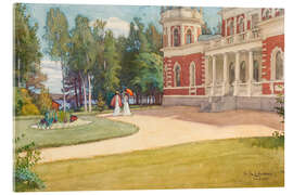 Akryylilasitaulu View of Inha, 1903 - Eduard Karl Franz von Gebhardt
