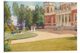 Stampa su alluminio View of Inha, 1903 - Eduard Karl Franz von Gebhardt