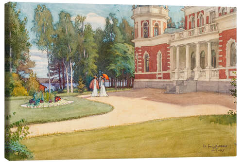 Lienzo View of Inha, 1903