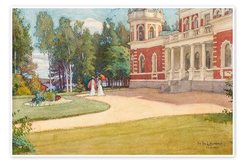 Póster View of Inha, 1903