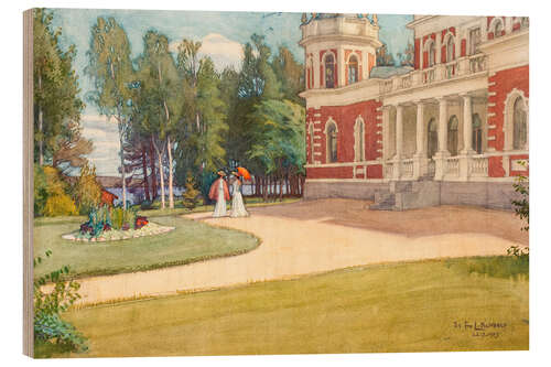 Cuadro de madera View of Inha, 1903