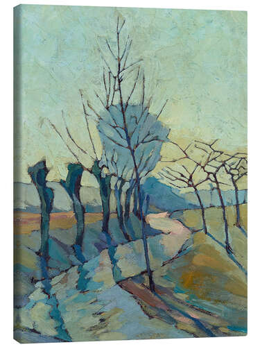 Lienzo Landscape with Willows, 1925