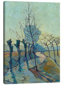 Lienzo Landscape with Willows, 1925 - Nico Klopp