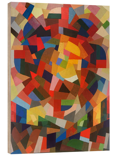 Wood print La Rosace II (The Rosette), 1941