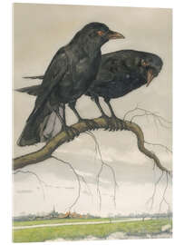 Acrylic print Two Crows - Frans Everbag