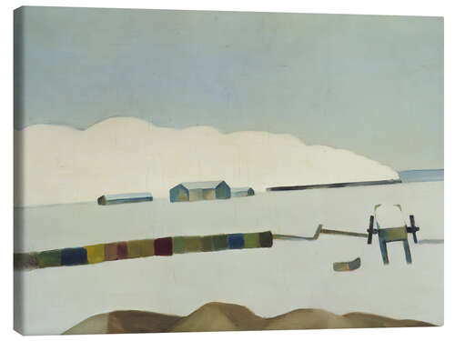 Canvas print Oulu, landscape - Vilho Lampi, 1931