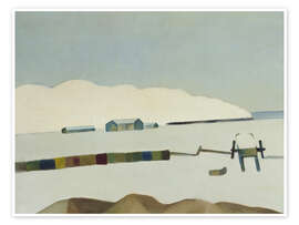 Wandbild Oulu, Landschaft - Vilho Lampi, 1931