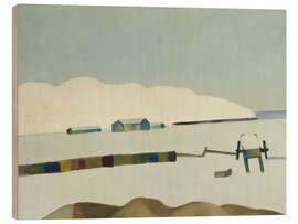 Cuadro de madera Oulu, landscape - Vilho Lampi, 1931