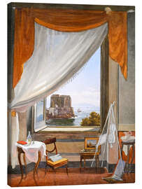 Canvas-taulu The Painter’s studio in Naples - Massimo Taparelli d´Azeglio