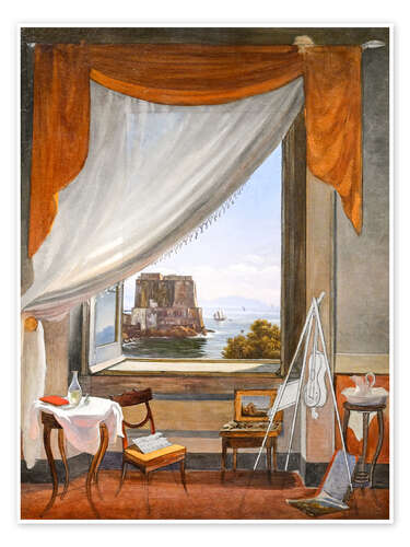 Póster The Painter’s studio in Naples