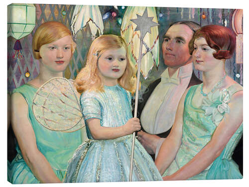 Canvas print In fancy dress - Harry Linley Richardson
