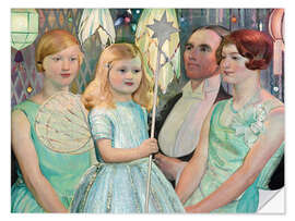 Wandsticker Im Kostüm - Harry Linley Richardson