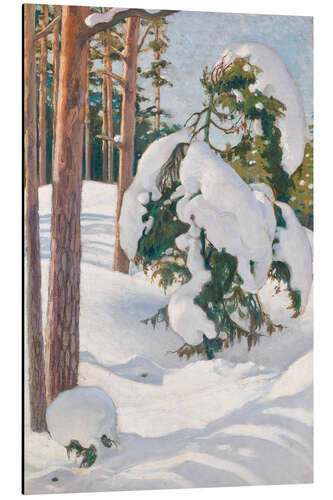Quadro em alumínio Winter Landscape, 1904