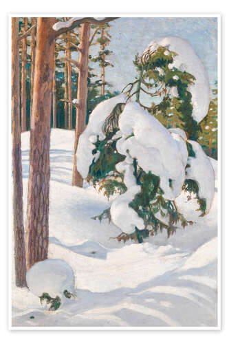 Póster Winter Landscape, 1904