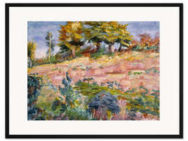 Gerahmter Kunstdruck Landschaft