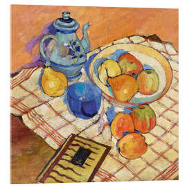 Quadro em acrílico Still Life with Pears and Apples, 1928