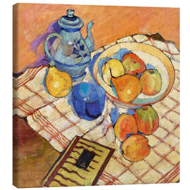 Lienzo Still Life with Pears and Apples, 1928